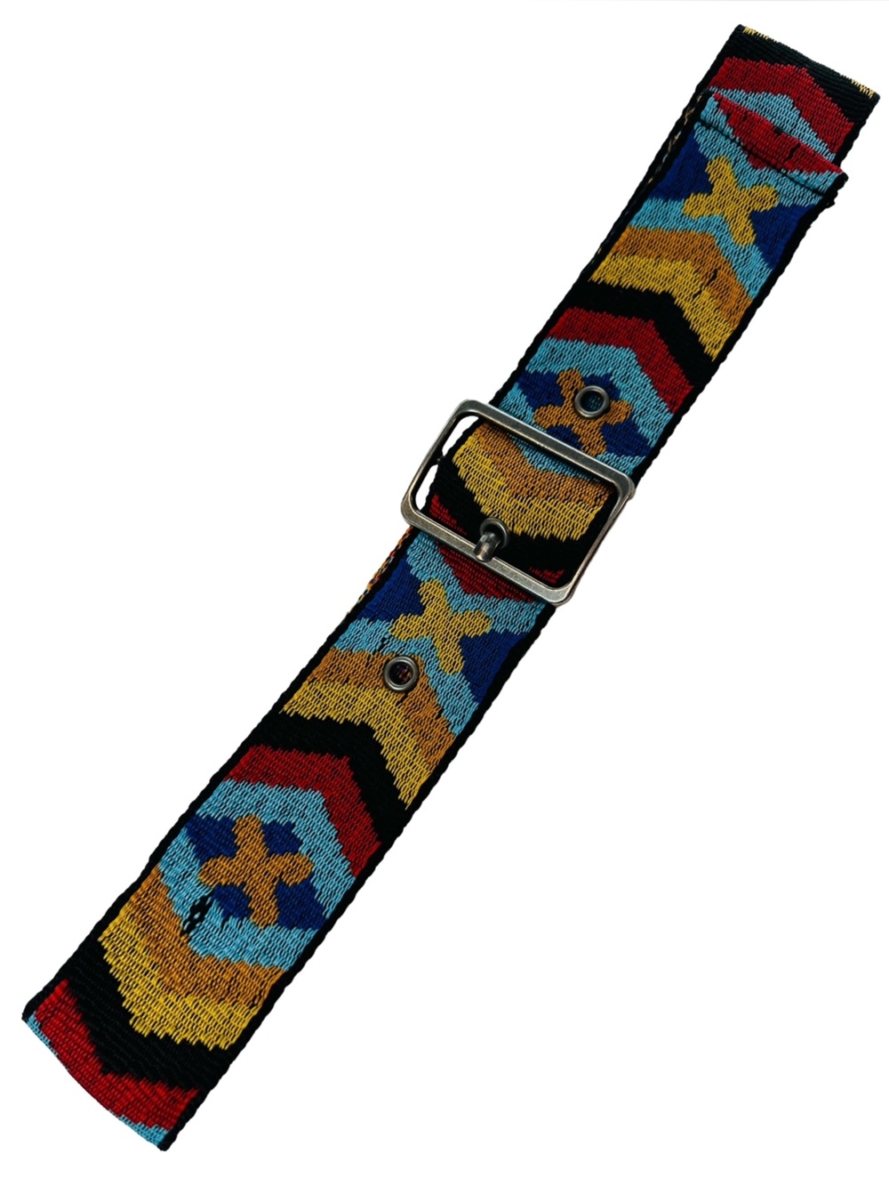 American Girl Southwestern Multicolor Woven Belt - Blue, Yellow, Red